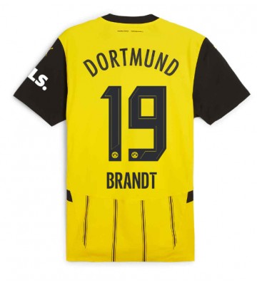 Borussia Dortmund Julian Brandt #19 Replika Hjemmebanetrøje 2024-25 Kortærmet